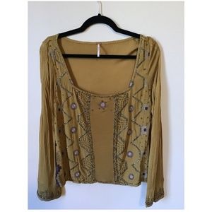 Free People Boho Blouse